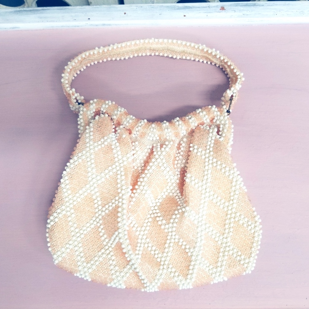 VINTAGE BEADED BAG
